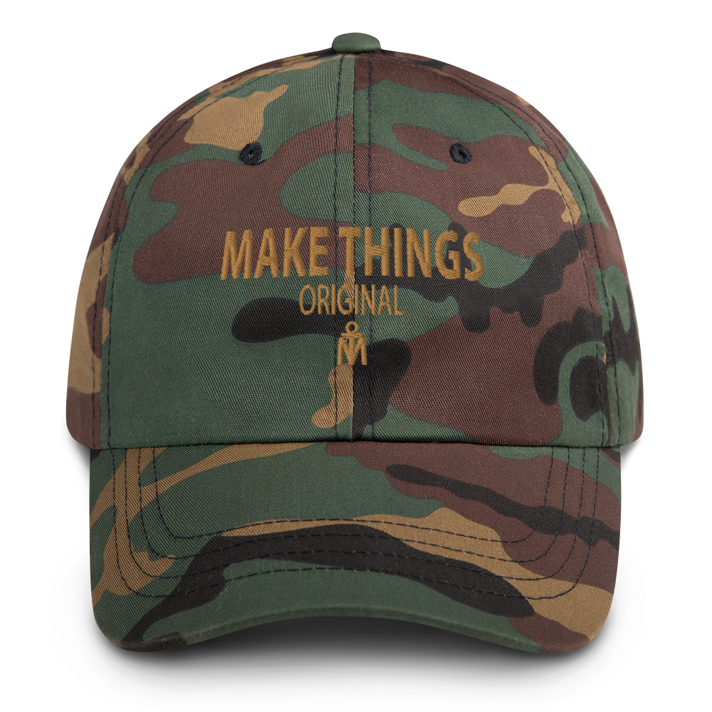 MAKE THINGS ORIGINAL Dad hat