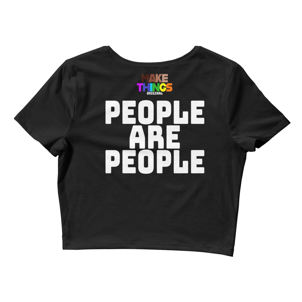 Make Things Equal Crop Tee