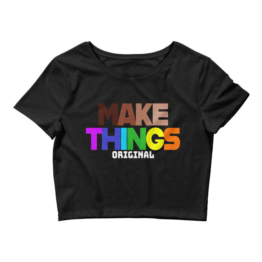 Make Things Equal Crop Tee