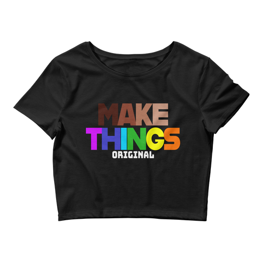 Make Things Equal Crop Tee