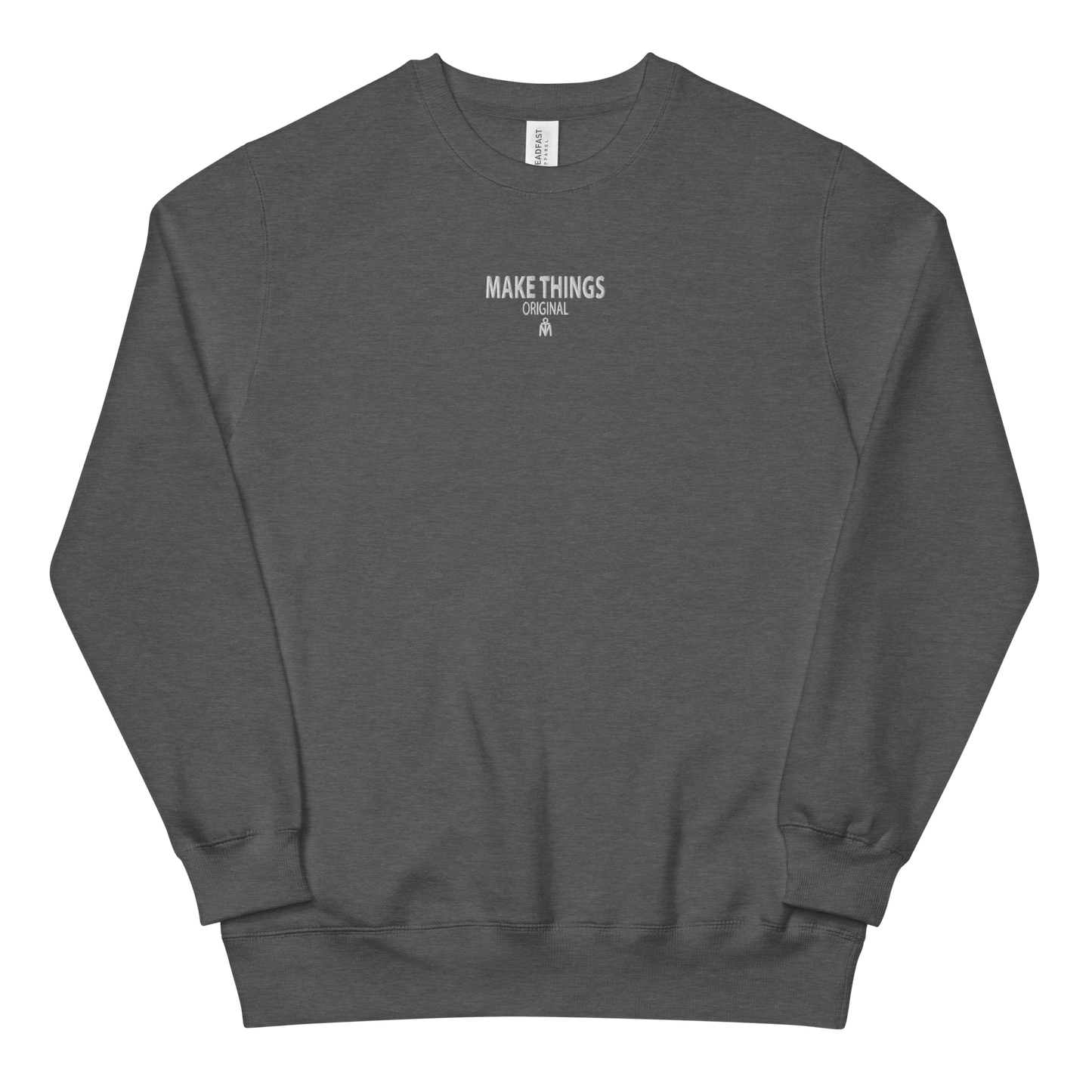 Make Things embroidered sweatshirt