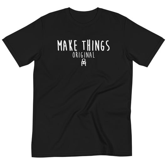 Make Things Organic T-Shirt - Black