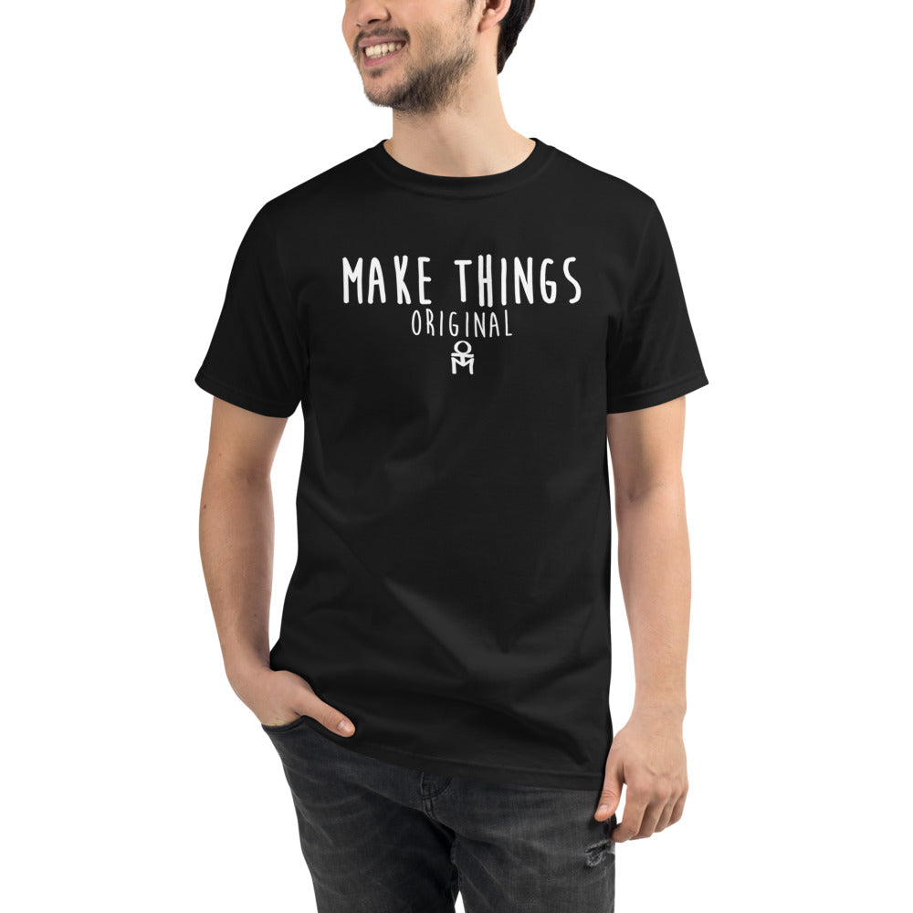 Make Things Organic T-Shirt - Black
